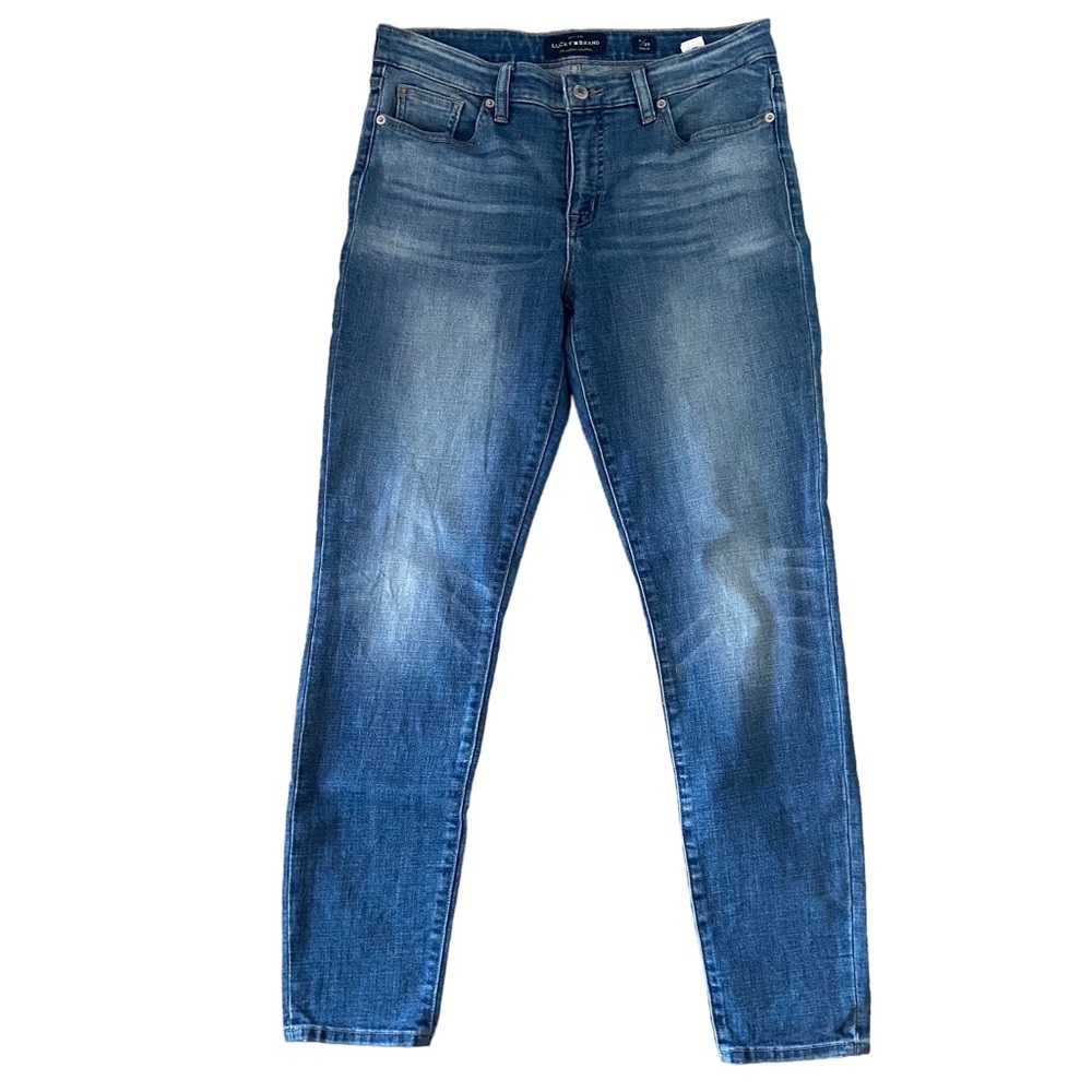 Lucky Brand Mid Rise Ava Skinny Jeans Size 8/29 Regular